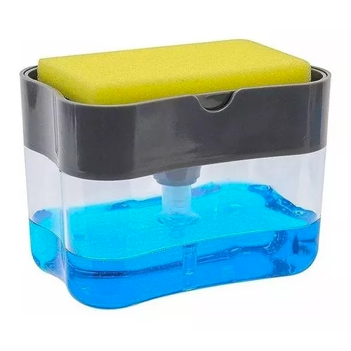Dispensador de jabon liquido con esponja